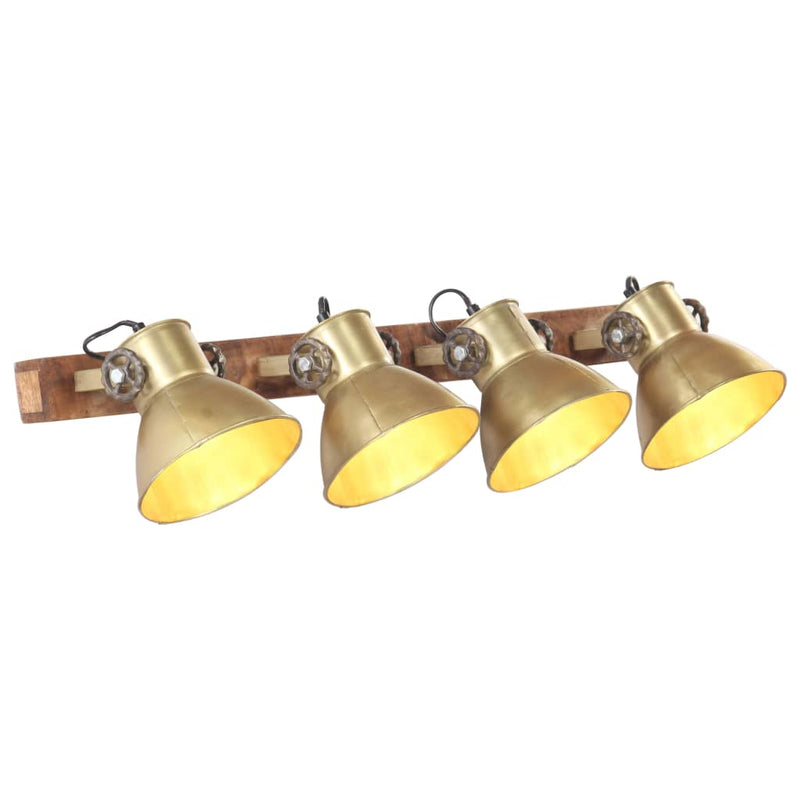 Load image into Gallery viewer, Vidaxl wandlamp industrieel e27 90x25 cm messingkleurig
