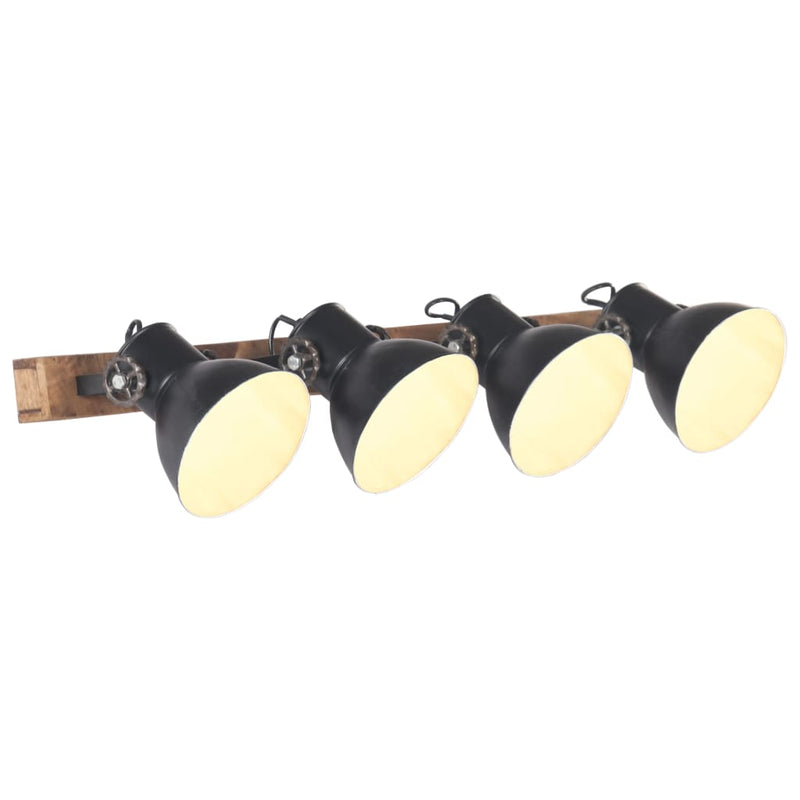 Load image into Gallery viewer, Vidaxl wandlamp industrieel e27 90x25 cm zwart
