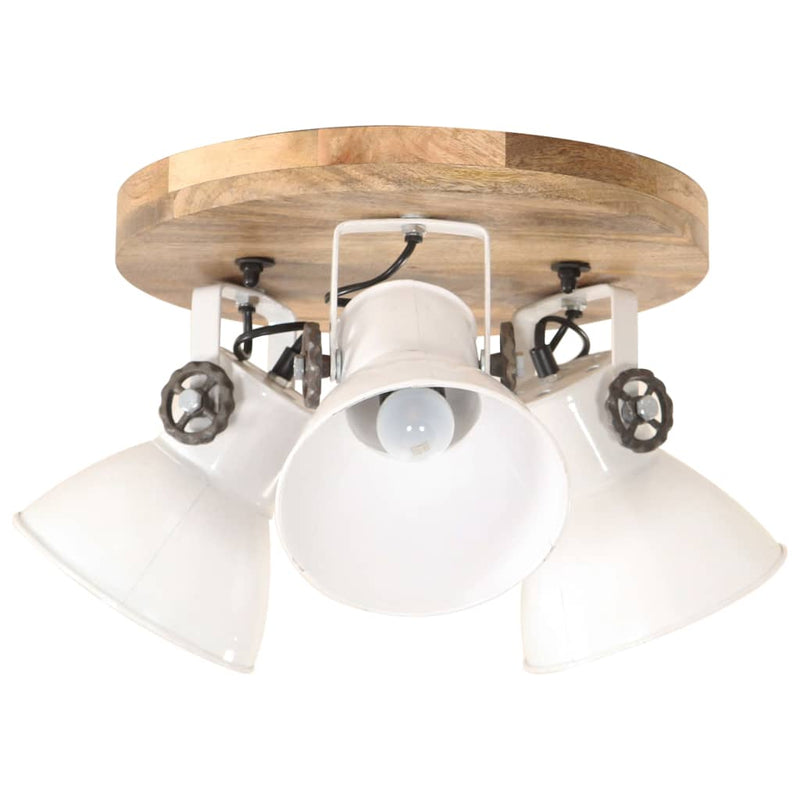 Load image into Gallery viewer, Vidaxl plafondlamp industrieel 25 w e27 42x27 cm wit
