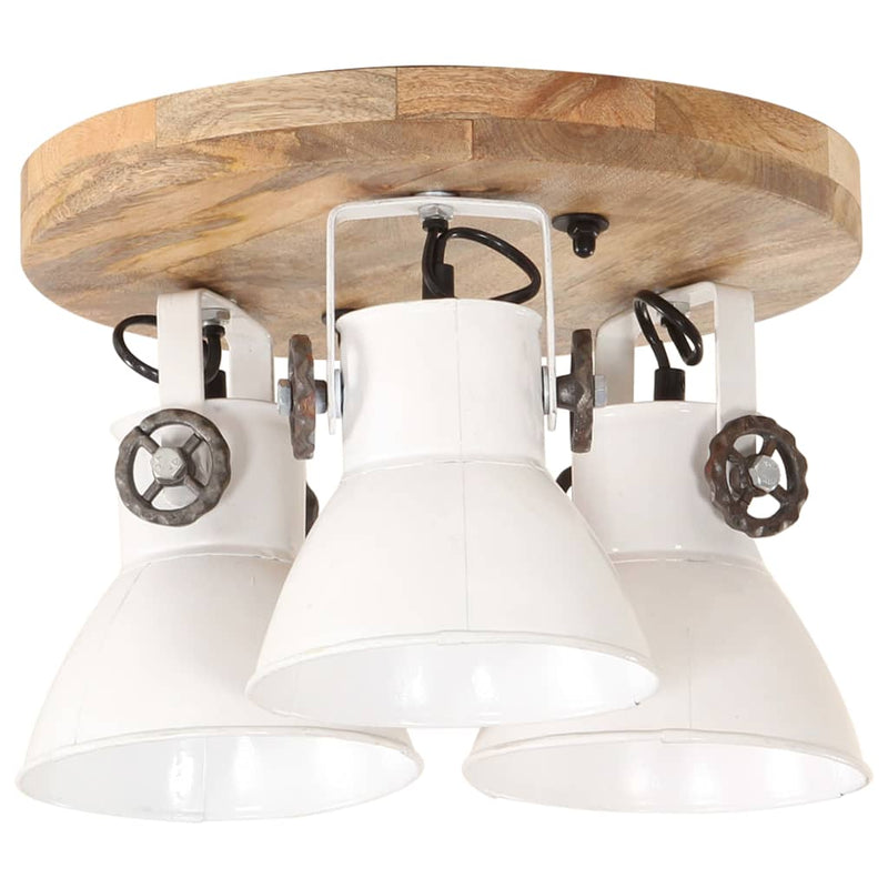 Load image into Gallery viewer, Vidaxl plafondlamp industrieel 25 w e27 42x27 cm wit
