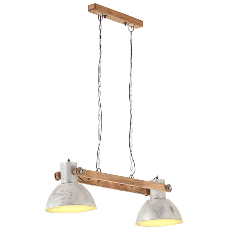 Load image into Gallery viewer, Vidaxl hanglamp industrieel 25 w e27 109 cm zilverkleurig
