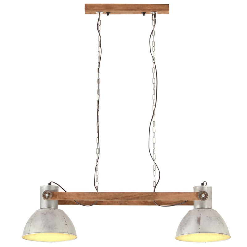 Load image into Gallery viewer, Vidaxl hanglamp industrieel 25 w e27 109 cm zilverkleurig
