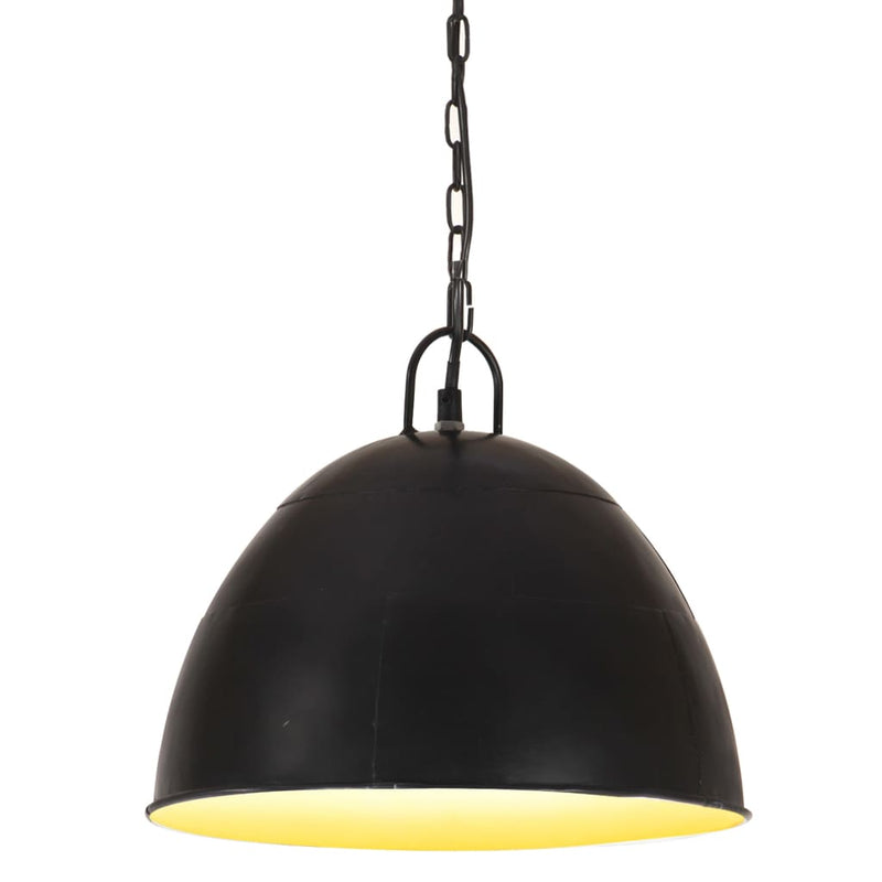 Load image into Gallery viewer, Vidaxl hanglamp industrieel vintage rond 25 w e27 31 cm zwart
