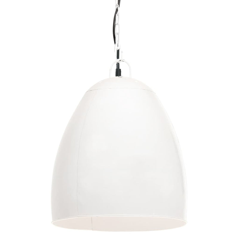 Load image into Gallery viewer, Vidaxl hanglamp industrieel rond 25 w e27 42 cm wit
