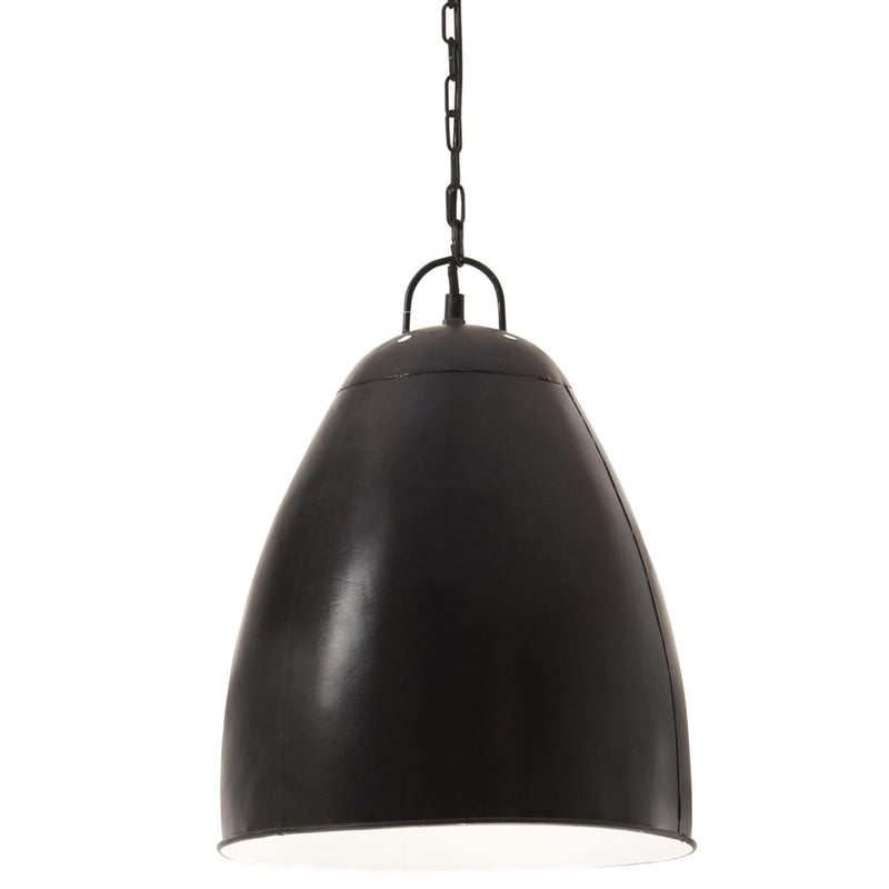 Load image into Gallery viewer, Vidaxl hanglamp industrieel rond 25 w e27 32 cm zwart
