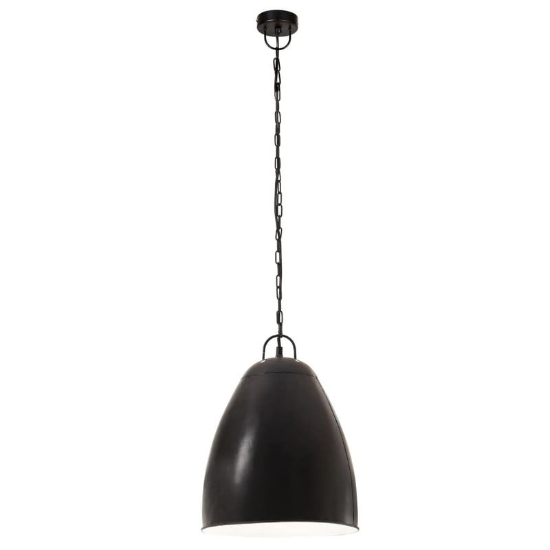Load image into Gallery viewer, Vidaxl hanglamp industrieel rond 25 w e27 32 cm zwart
