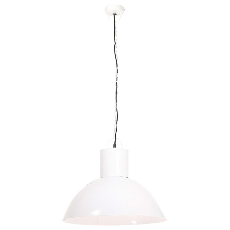 Load image into Gallery viewer, Vidaxl hanglamp rond 25 w e27 48 cm wit
