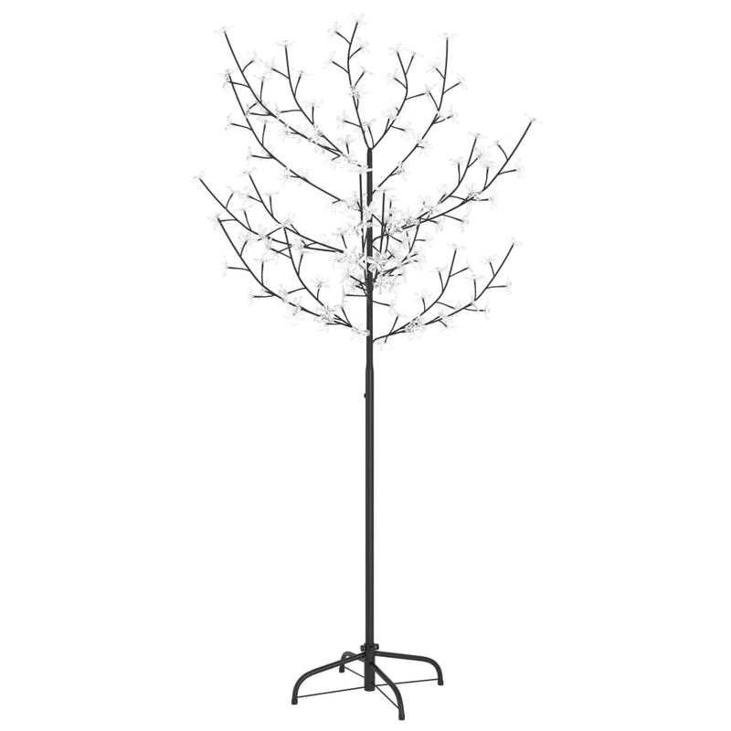 Load image into Gallery viewer, Vidaxl kerstboom 120 led's warmwit licht kersenbloesem 150 cm
