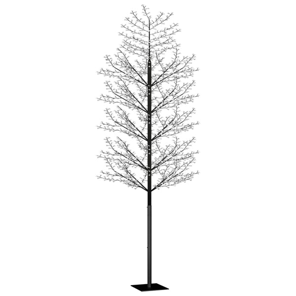 Vidaxl kerstboom 2000 led's koudwit licht kersenbloesem 500 cm