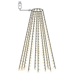 Vidaxl kerstboomverlichting met 250 led's net 250 cm
