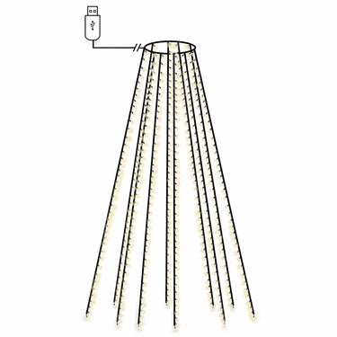 Vidaxl kerstboomverlichting met 500 led's net 500 cm