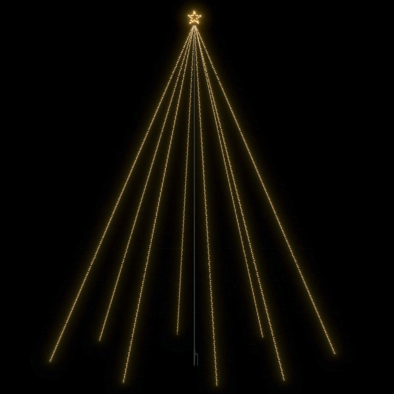 Load image into Gallery viewer, Vidaxl kerstboomverlichting waterval binnen buiten 1300 led's 8 m
