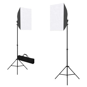 Vidaxl fotostudioset met softboxlampen en achtergrond