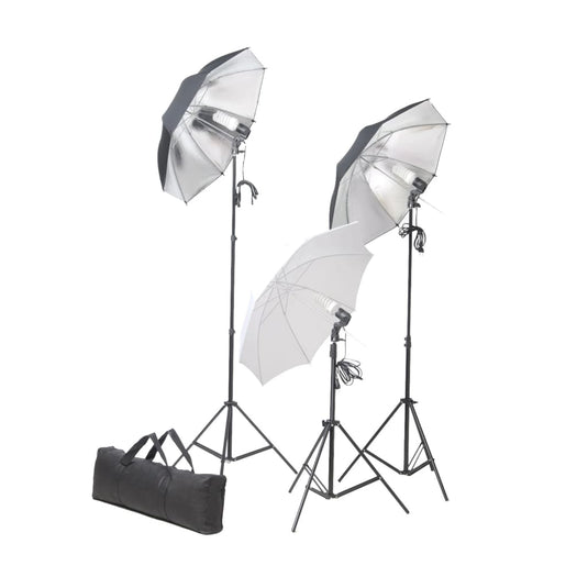 Vidaxl fotostudioset met verlichtingsset en achtergrond