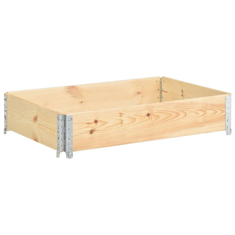 Load image into Gallery viewer, Vidaxl plantenbak verhoogd 50x100 cm massief grenenhout
