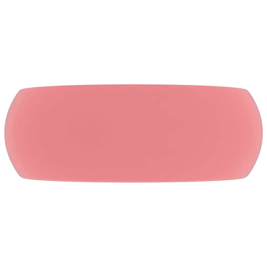 Vidaxl wastafel rond 40x15 cm keramiek matroze