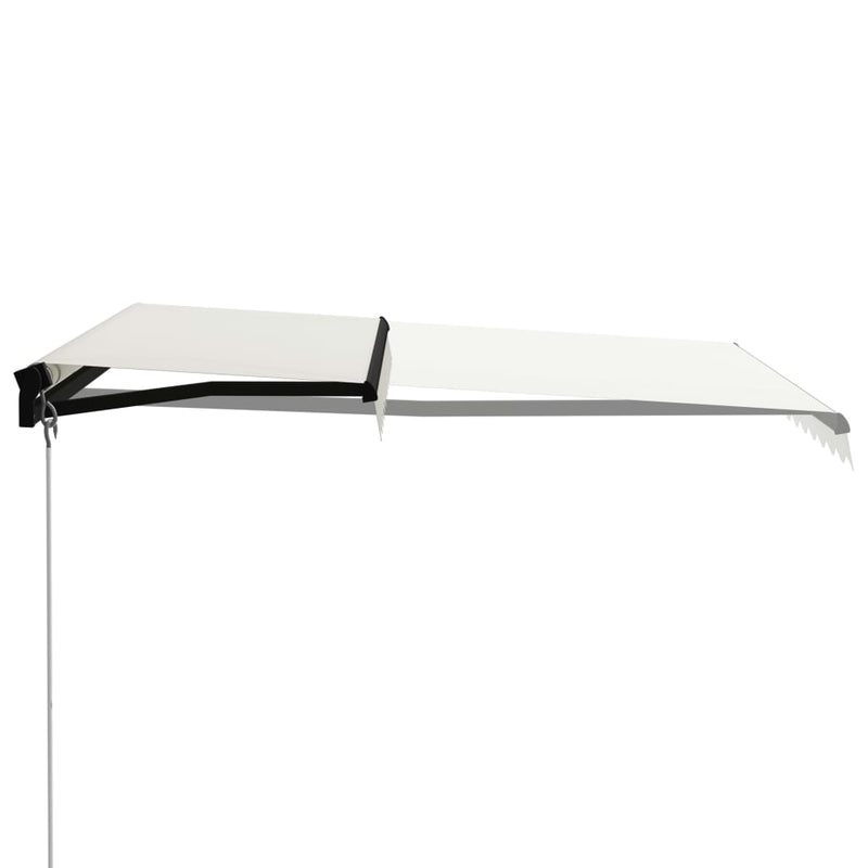 ギャラリービューアに画像をロードする, Vidaxl luifel handmatig uittrekbaar 300x250 cm crème

