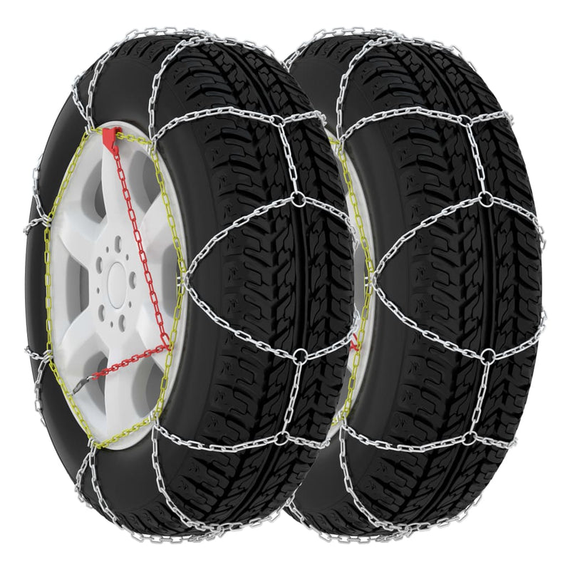 Load image into Gallery viewer, Vidaxl sneeuwkettingen 2 st 16 mm suv 4x4 maat 410
