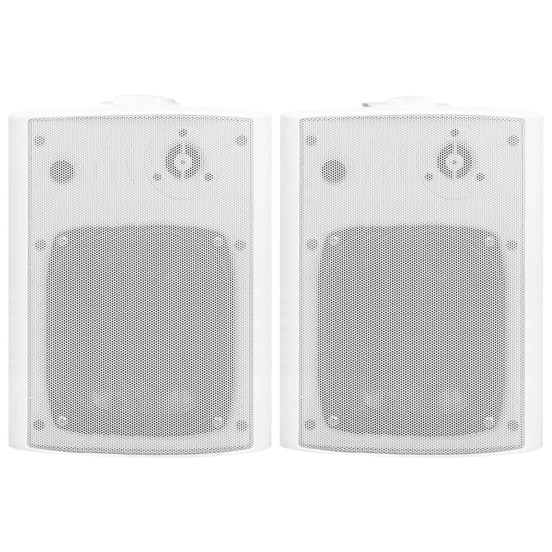 Load image into Gallery viewer, VidaXL Stereoluidsprekers wandmontage 2 st 120 W wit
