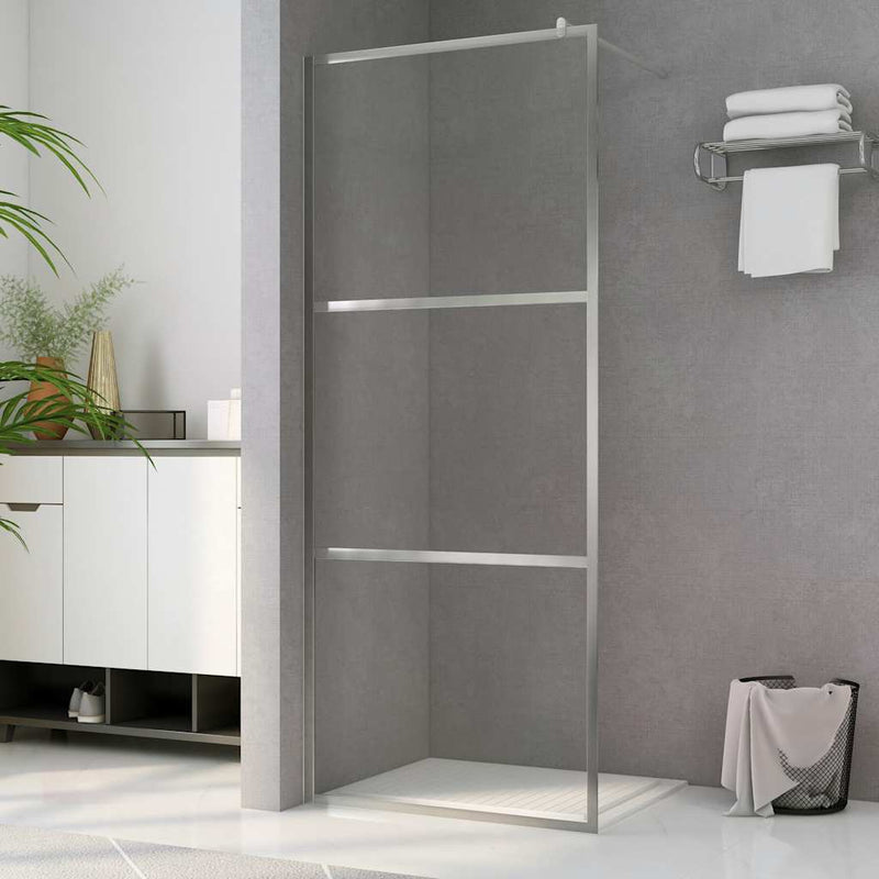 Load image into Gallery viewer, Vidaxl inloopdouchewand transparant 80x195 cm esg-glas
