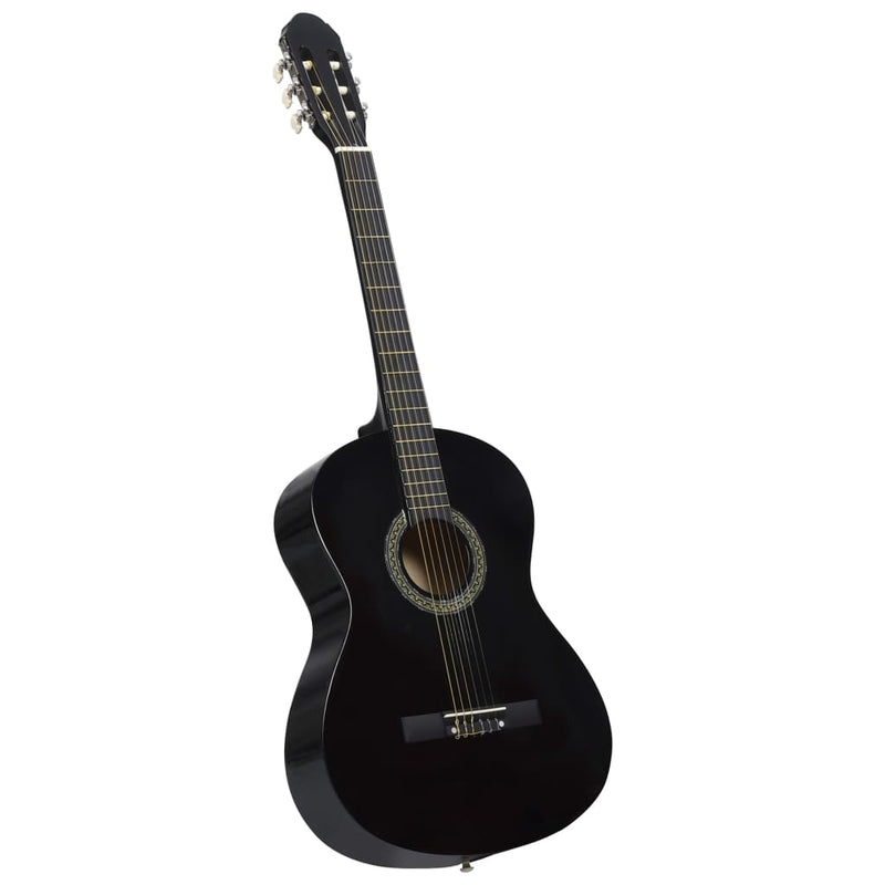 Load image into Gallery viewer, Vidaxl gitaar klassiek beginner met tas 4 4 39 zwart
