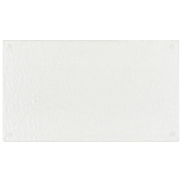 Vidaxl snijplanken 2 st met transparant bubbelpatroon gehard glas