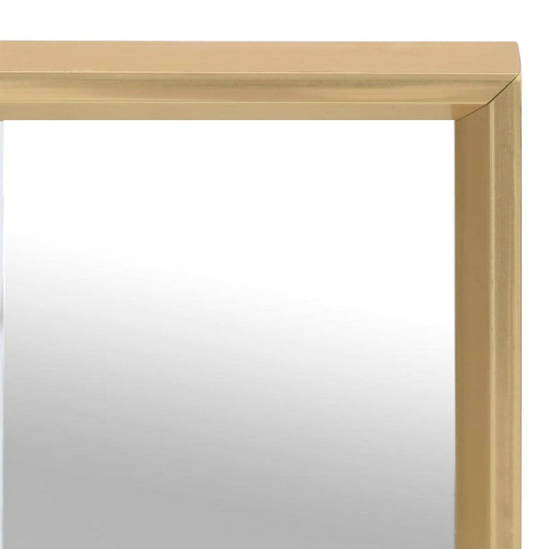 Load image into Gallery viewer, VidaXL Spiegel 50x50 cm goudkleurig
