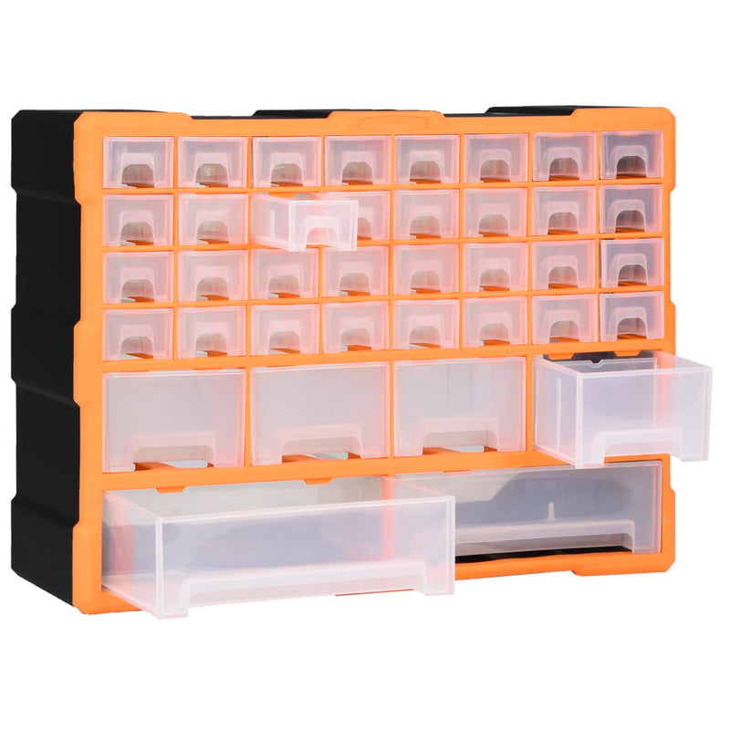 Load image into Gallery viewer, Vidaxl organiser met 38 lades 52x16x37,5 cm
