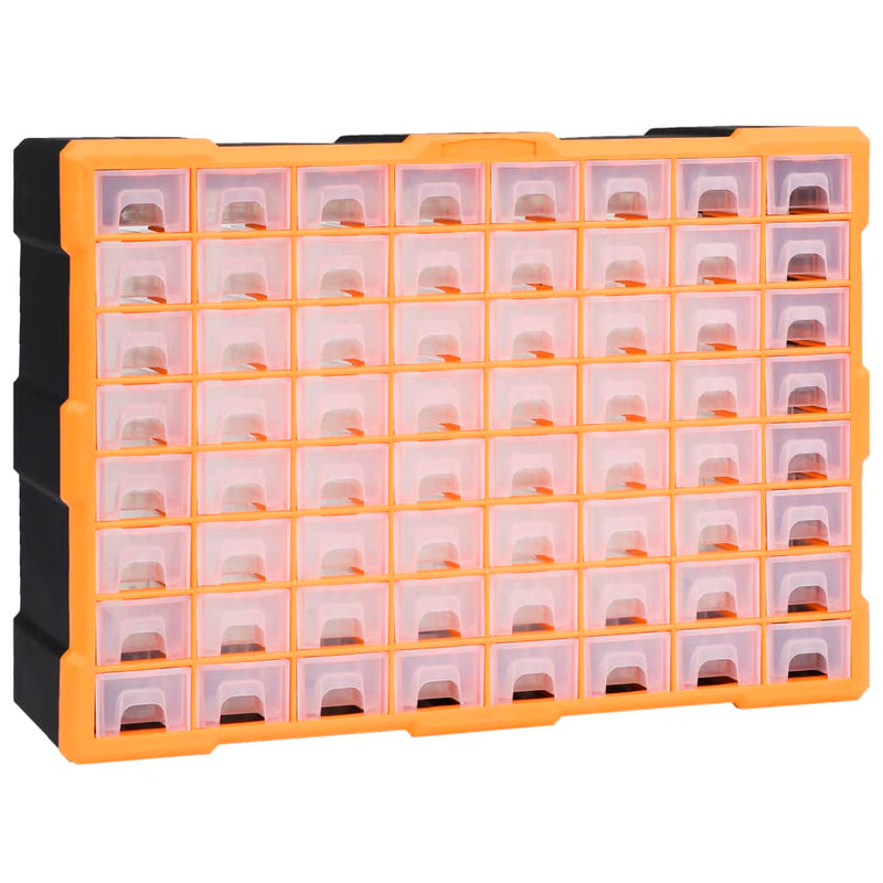 Load image into Gallery viewer, Vidaxl organiser met 64 lades 52x16x37,5 cm
