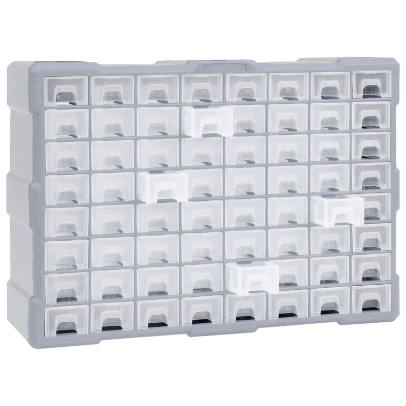 Load image into Gallery viewer, Vidaxl organiser met 64 lades 52x16x37,5 cm
