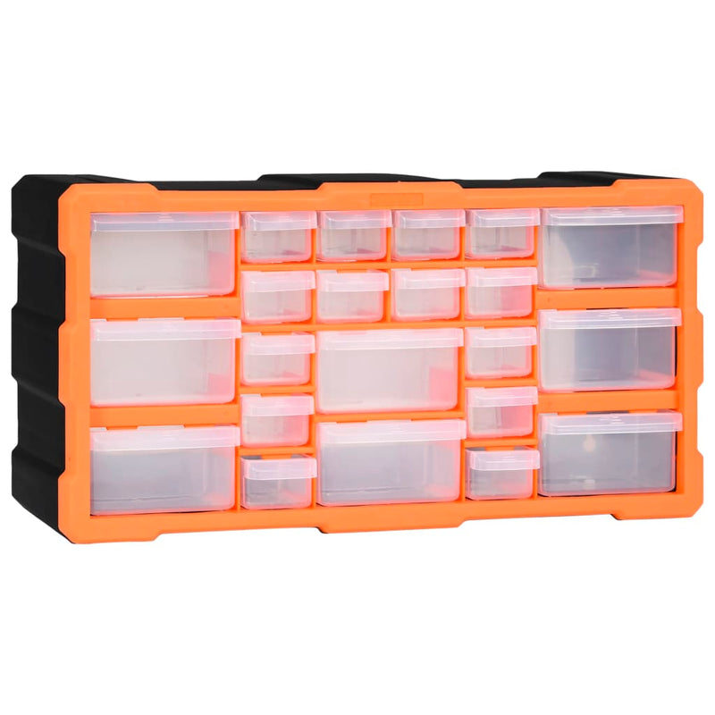 Load image into Gallery viewer, Vidaxl organiser met 22 lades 49x16x25,5 cm
