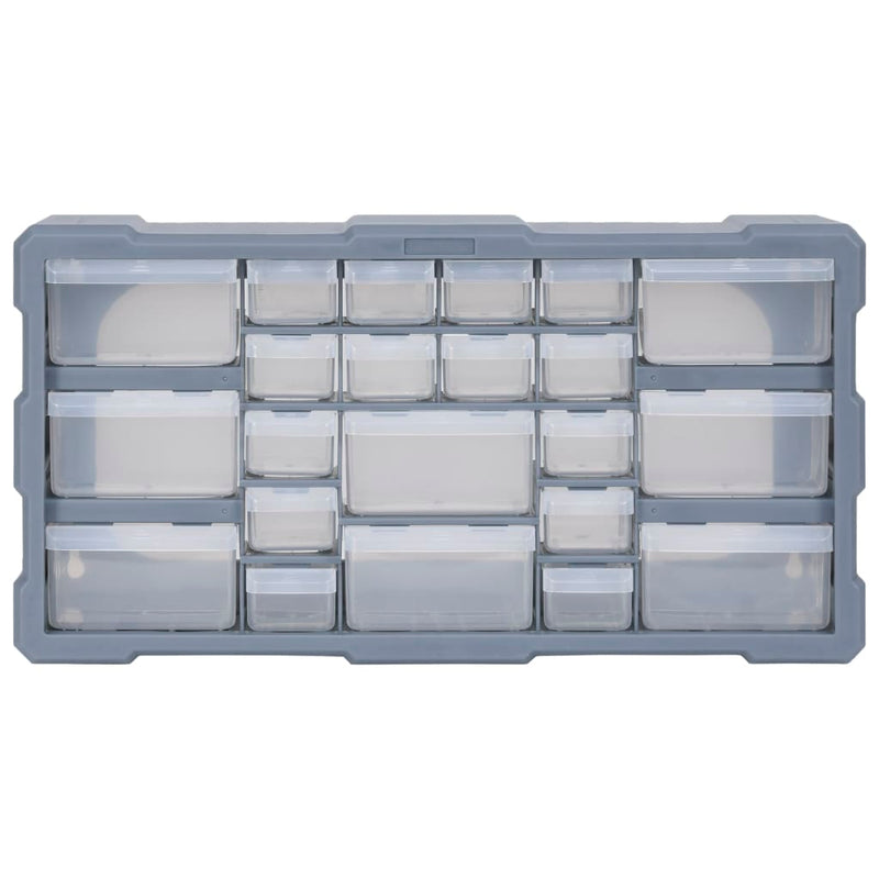 Afbeelding laden in galerijviewer, Vidaxl organiser met 22 lades 49x16x25,5 cm
