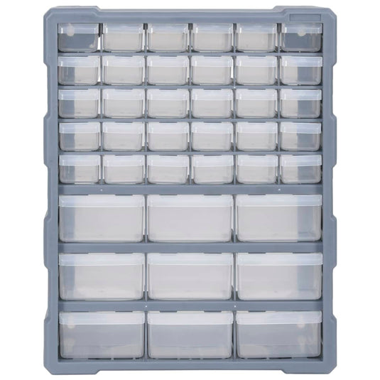Vidaxl organiser met 39 lades 38x16x47 cm