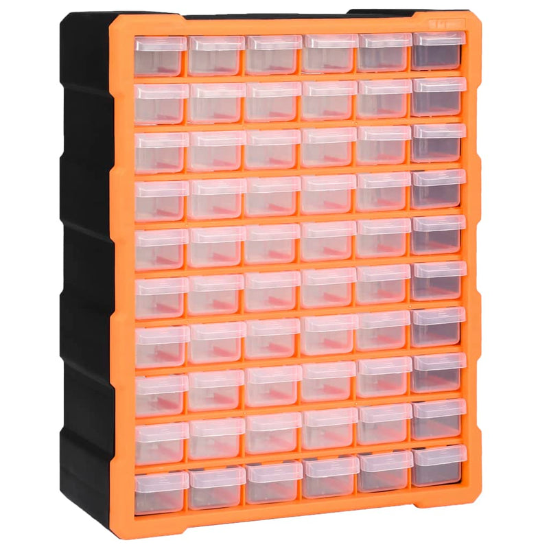Load image into Gallery viewer, Vidaxl organiser met 60 lades 38x16x47,5 cm

