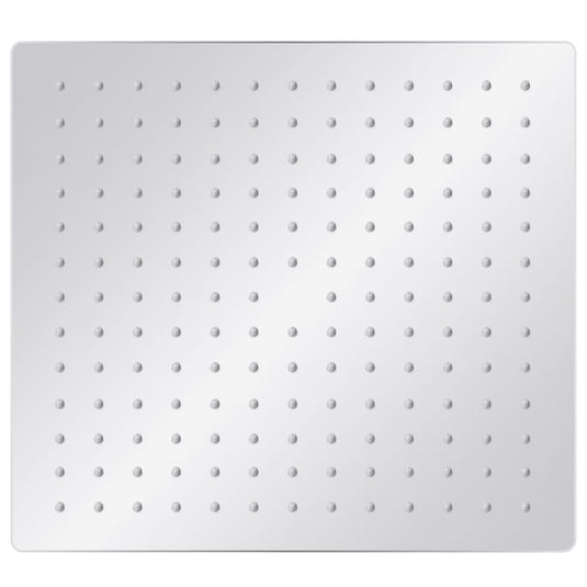 Vidaxl regendouchekop vierkant 30x30 cm roestvrij staal 304