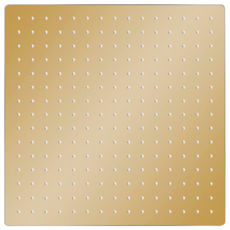 Load image into Gallery viewer, Vidaxl regendouchekop vierkant 40x40 cm roestvrij staal goudkleurig
