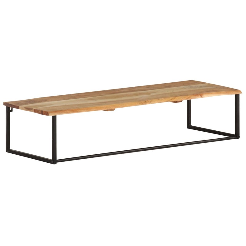 Load image into Gallery viewer, Vidaxl kapstok met schap 100x35x22 cm massief acaciahout
