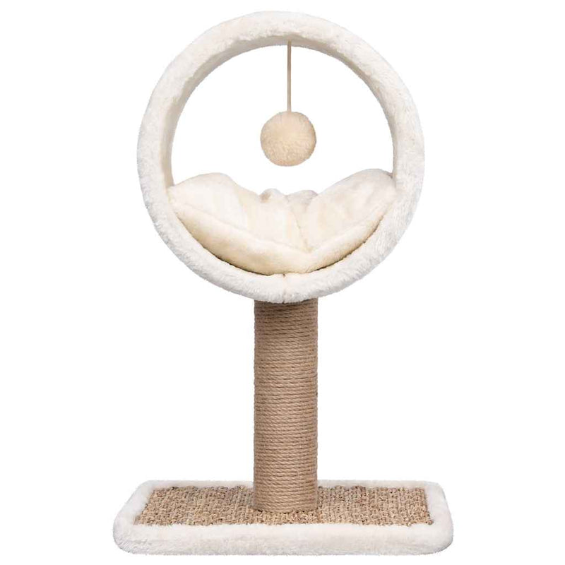 Load image into Gallery viewer, Vidaxl kattenmeubel met tunnel en speeltje 56 cm zeegras
