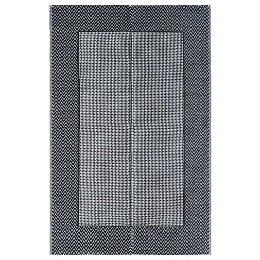Vidaxl buitenkleed arakil 190x290 cm pp grijs