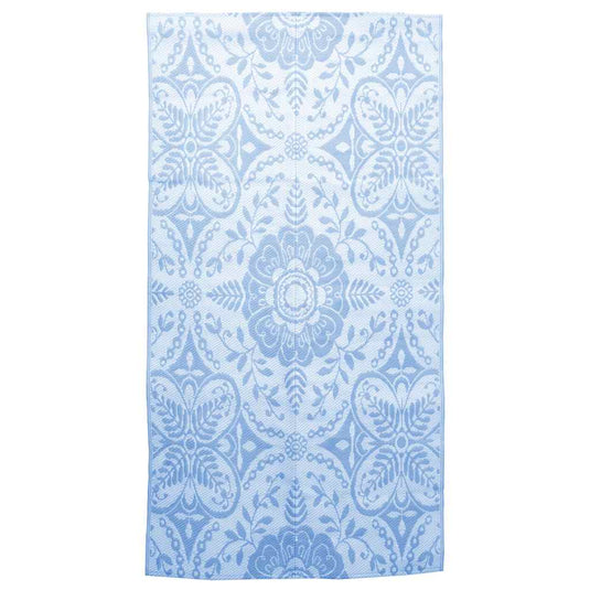 Vidaxl buitenkleed arakil 160x230 cm pp babyblauw