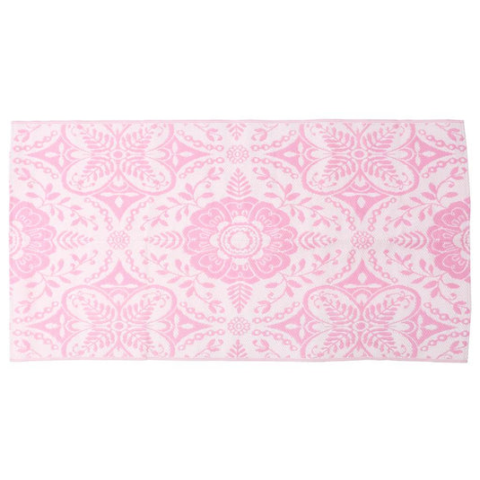 Vidaxl buitenkleed arakil 120x180 cm pp roze
