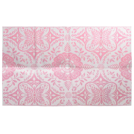 Vidaxl buitenkleed arakil 160x230 cm pp roze
