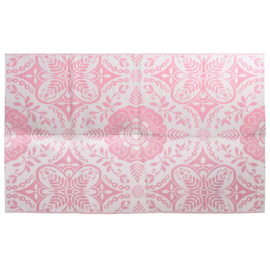 Vidaxl buitenkleed arakil 160x230 cm pp roze