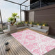 Vidaxl buitenkleed arakil 160x230 cm pp roze