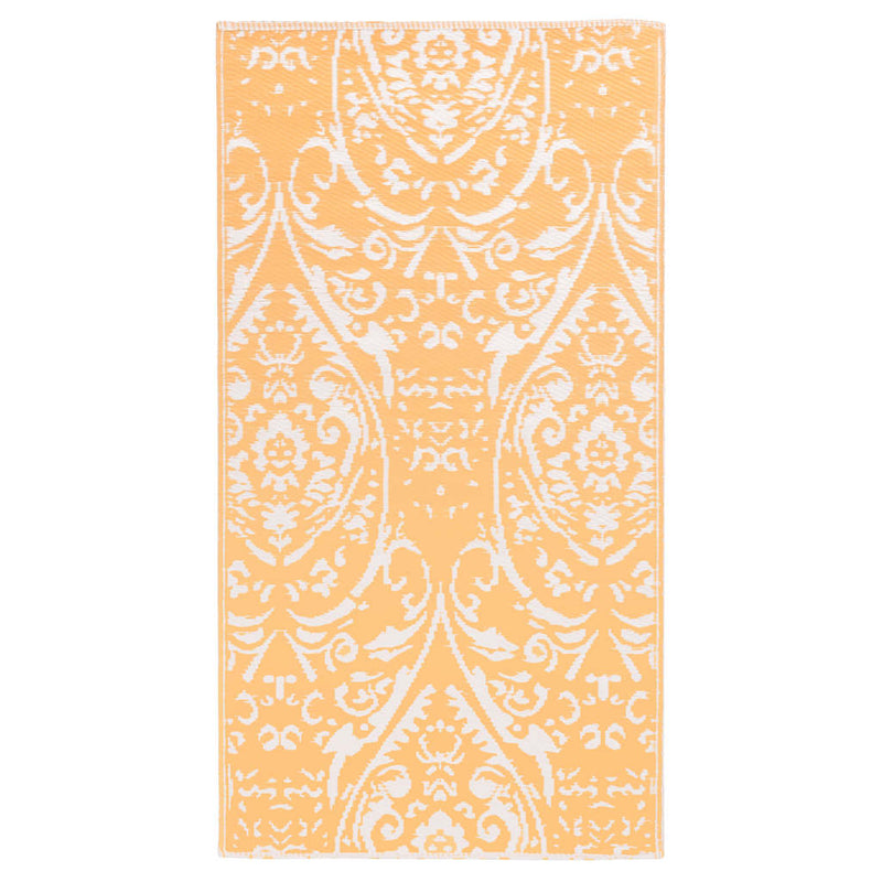 Chargez l'image dans la visionneuse de la galerie, Vidaxl buitenkleed arakil 80x150 cm pp oranje en wit
