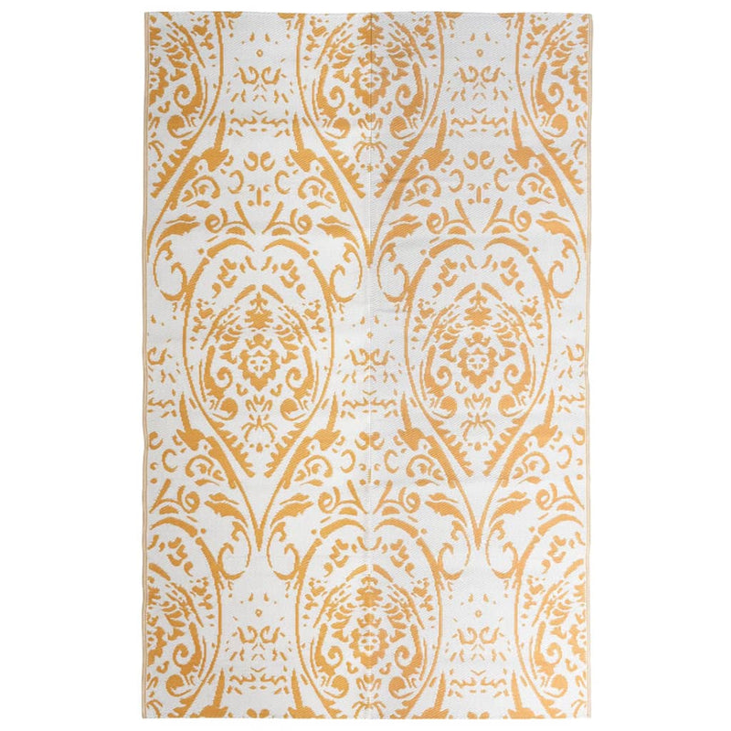 Load image into Gallery viewer, Vidaxl buitenkleed arakil 190x290 cm pp oranje en wit
