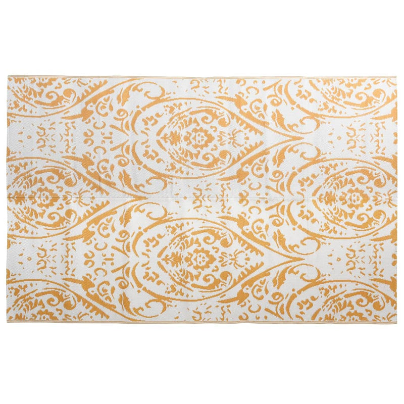 Load image into Gallery viewer, Vidaxl buitenkleed arakil 190x290 cm pp oranje en wit
