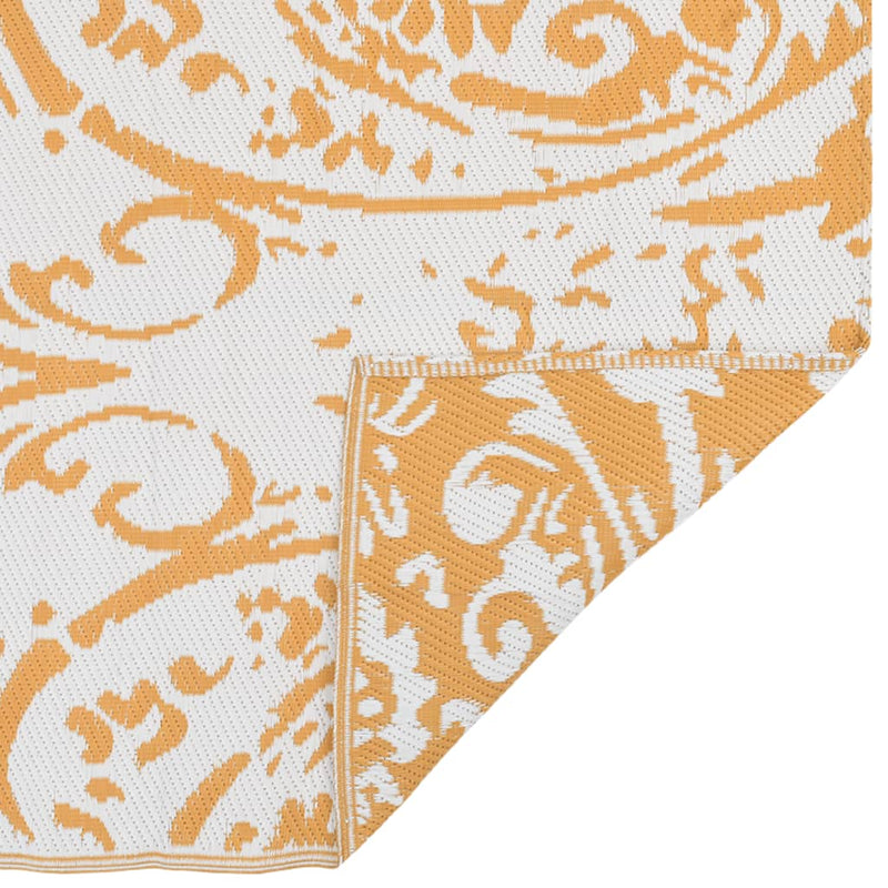 Load image into Gallery viewer, Vidaxl buitenkleed arakil 190x290 cm pp oranje en wit
