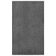 Vidaxl deurmat wasbaar 90x150 cm antraciet