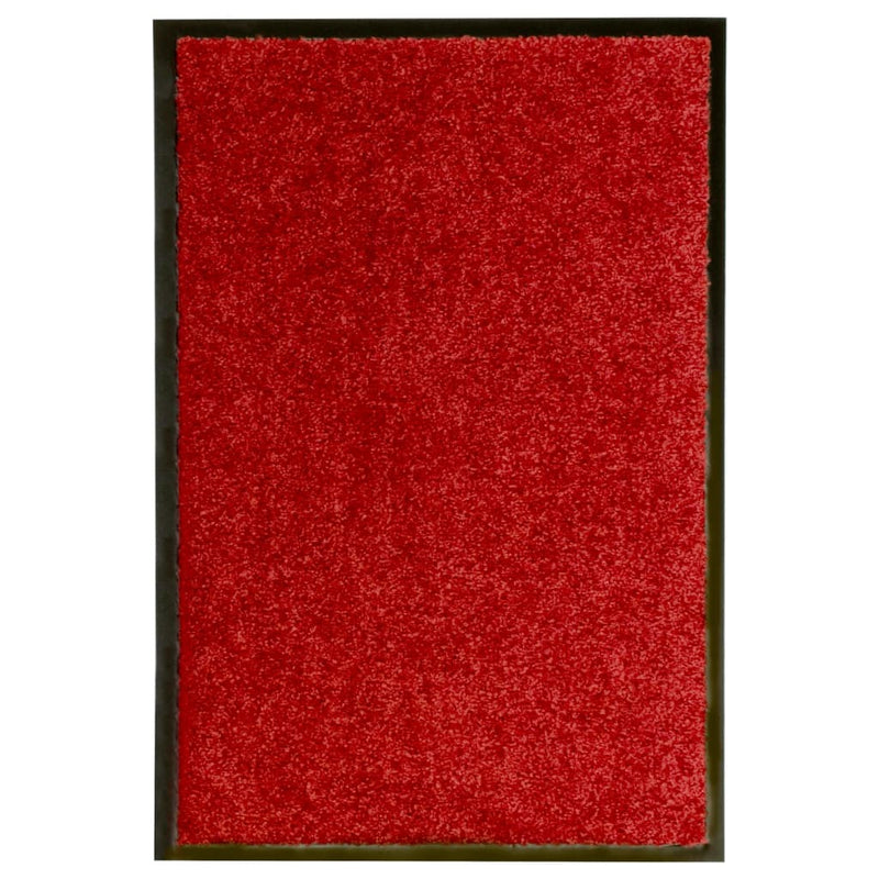 Load image into Gallery viewer, Vidaxl deurmat wasbaar 40x60 cm rood
